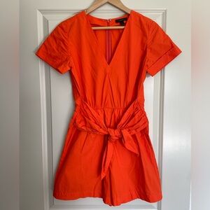 J.Crew Romper with Tie Belt